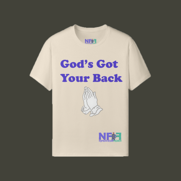 God’s Got Your Back (Unisex Shirt) - Image 2