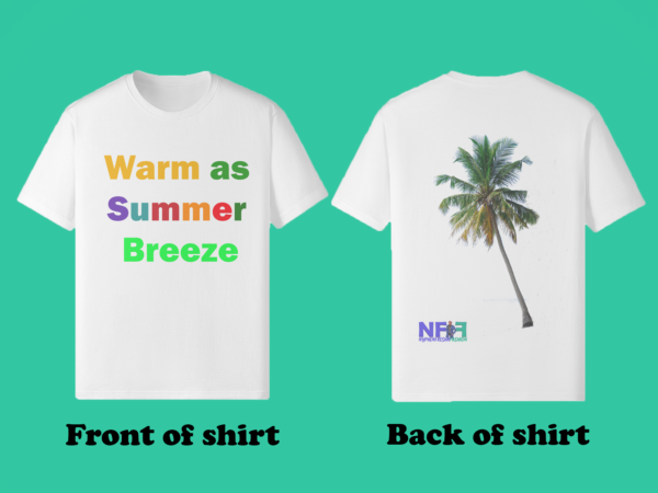 Warm as Summer Breeze (Unisex Shirt) - Image 3