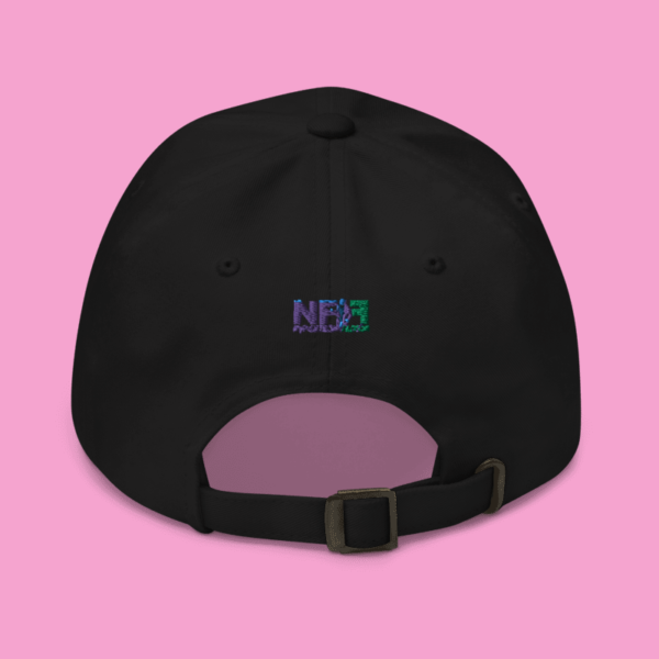 Hot Babe Dad Hat (Black) - Image 2