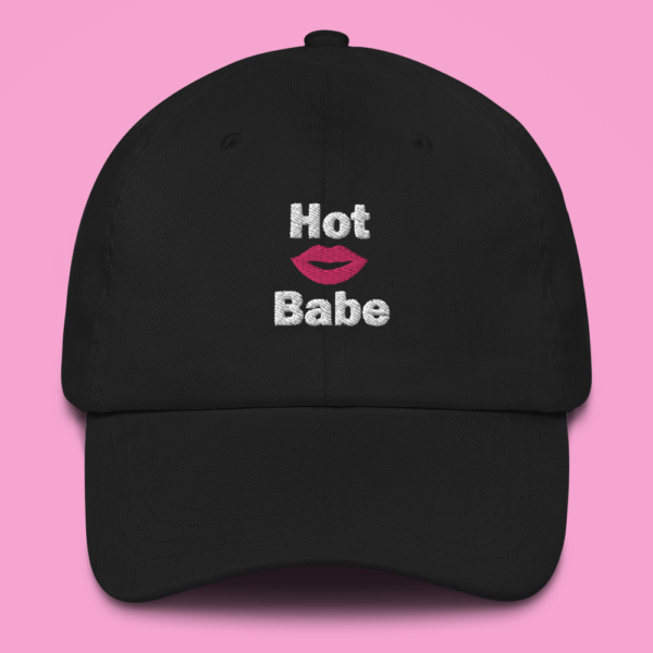 Hot Babe Dad Hat (Black)