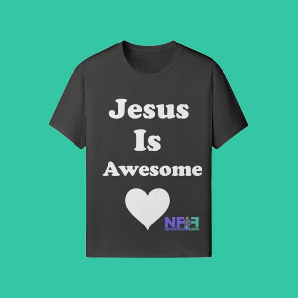 Jesus is Awesome (Unisex Shirt) - Image 4