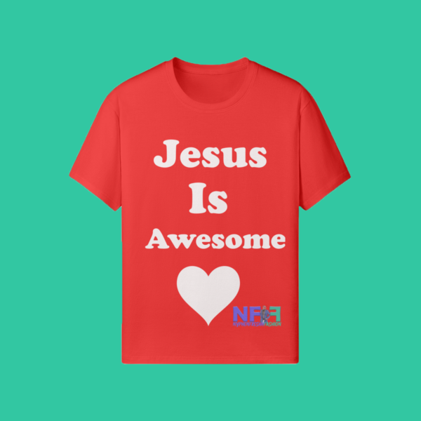 Jesus is Awesome (Unisex Shirt) - Image 3