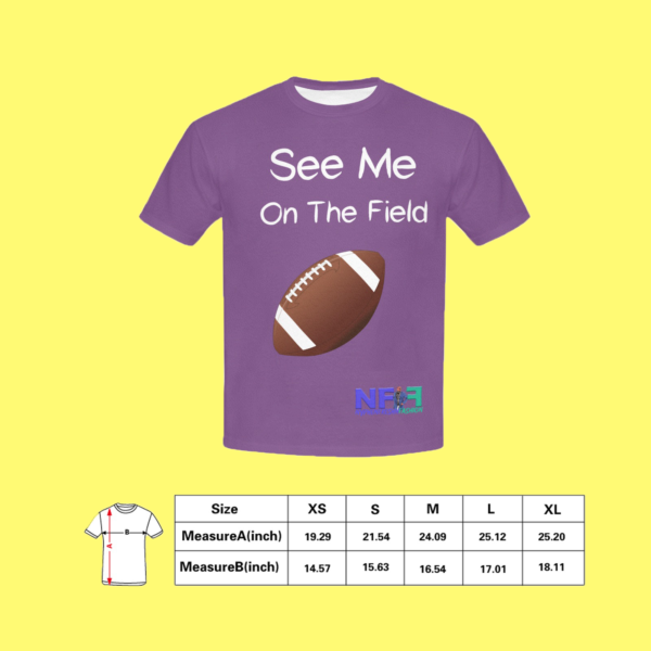 See Me On The Field Football Shirt (Unisex) - Image 5