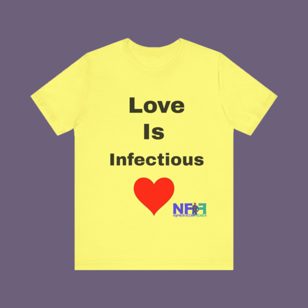 Love is infectious (Unisex Shirt) - Image 5