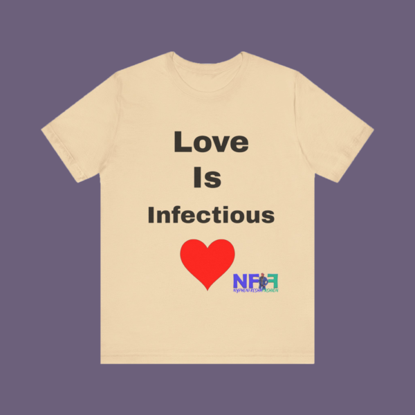 Love is infectious (Unisex Shirt) - Image 7